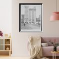 thumbnail image 3 of Historic Framed Print, Municipal Court Bldg. and Illinois Athletic Club, Chicago, Ill., 17-7/8" x 21-7/8", 3 of 9