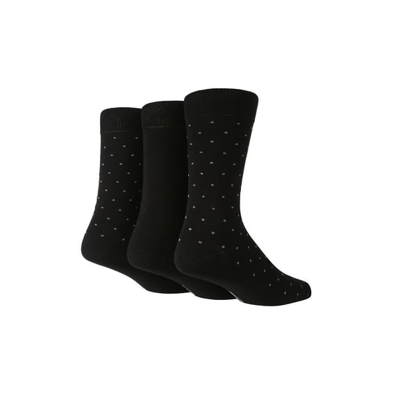 Men's Pin Dot Jacquard Crew Sock