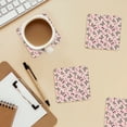 thumbnail image 6 of Xecao Beautiful Butterflies and Hearts for MDF Cork Coaster 4 Pcs,Drink Coasters,Suit for House Warming Gifts New Home ,Coffee Table Decor-Square, 6 of 7