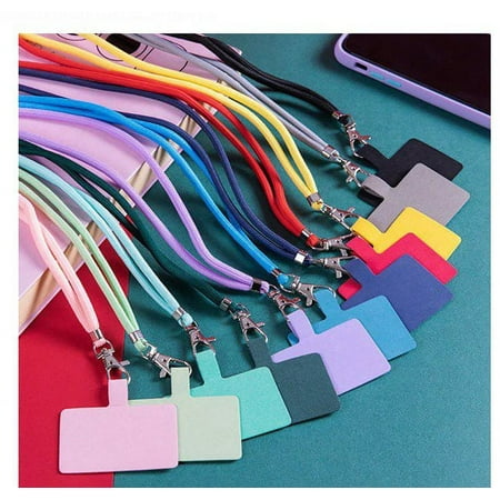 Universal Phone Anti-lost Lanyards DIY Cellphone Removable Neck Hanging Rope Cord Adjustable Strap