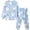 H10-Light Blue, variant on Ulitacool Girl'S Halloween Outfits 7 Years Long Sleeve O Neck Sleepwear Cartoon Pattern Tops Pants 2 Pieces Pajamas Set Classic Little Girls Winter Wear Black