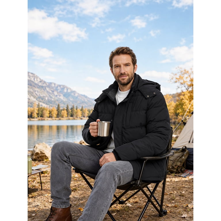 Wantdo Men's Winter Waterproof Puffer Parka photo 7