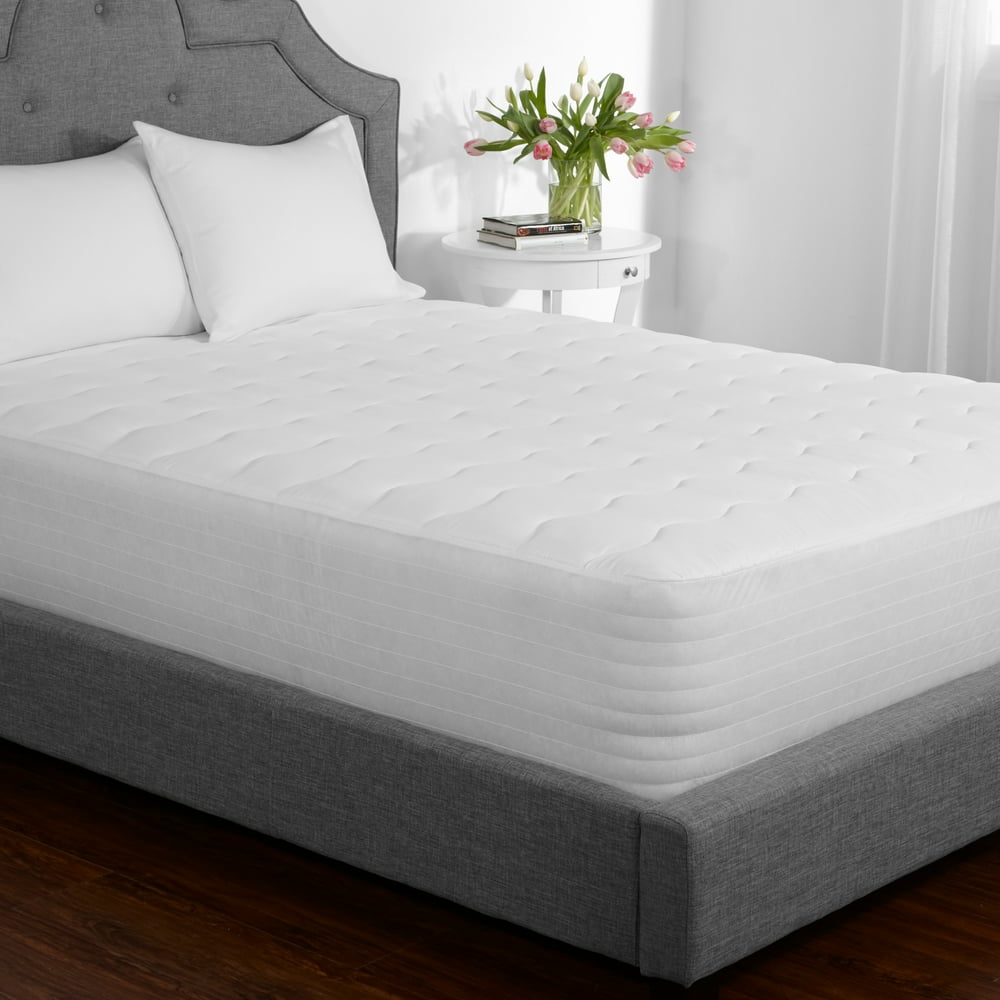 Mainstays Extra Thick Mattress Pad 7.5 oz fill in Multiple Sizes