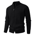 thumbnail image 1 of Yusimy Men's Slim Fit Wool Blend Double Breasted Mid-Length Coat - Solid Color Versatile Trench Coat Style, 1 of 2