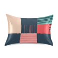 thumbnail image 7 of Yayeee Pillowcase King Size Set of 2 Satin Wrinkle Resistant Pillow Case, Red Teal Plaid, 7 of 7