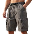 thumbnail image 2 of Royisotas Work Shorts for Men Cargo Big and Tall with Pockets Athletic Summer Mens Short, 2 of 8