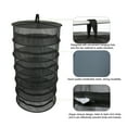 thumbnail image 2 of Hanging Basket 6 Layers with Zipper Folding Dry Rack Herb Drying Net Dryer Bag Mesh For Herbs Flowers Buds Plants, 2 of 7
