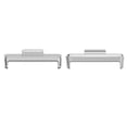 thumbnail image 4 of 1 Par Adaptadores Reloj Con Conector Metal 20 Mm para Huawei Watch Fit 3 (plateado), 4 of 4
