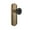 Gold, variant on Nostalgic Warehouse Deccrb_Prv_234_Nk Deco Solid Brass Rose Privacy Door Knob Set - Bronze