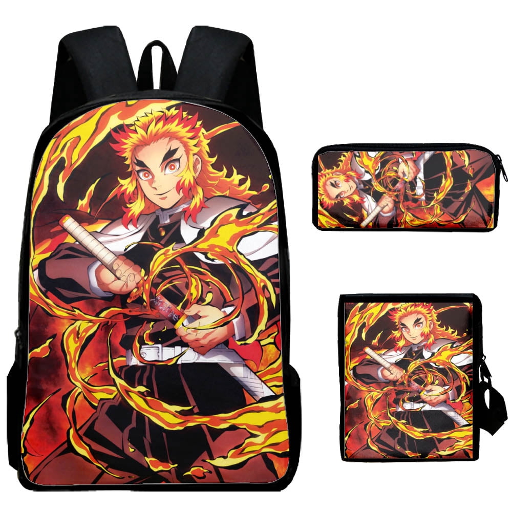 Demon Slayer Bookbags Beautiful Mochilas De School Kids Girls For Young 