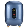 thumbnail image 2 of Calentador de agua sin tanque eléctrico 110V 3000W, calentador de agua instantáneo eléctrico con protección contra sobrecalentamiento, pantalla LED, protección contra fugas(Enchufe estadounidense) EOTVIA No, 2 of 7