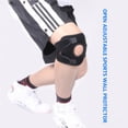 thumbnail image 4 of Soidarity Soporte de rodillera para hacer ejercicio, correr, ciclismo, soporte de rótula abierta ajustable para artritis de recuperación de lesiones Escalada Soidarity OD009034-00, 4 of 6