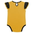 thumbnail image 3 of Girls Infant Black/Gold Pittsburgh Penguins Two-Pack Training Bodysuit Set, 3 of 5