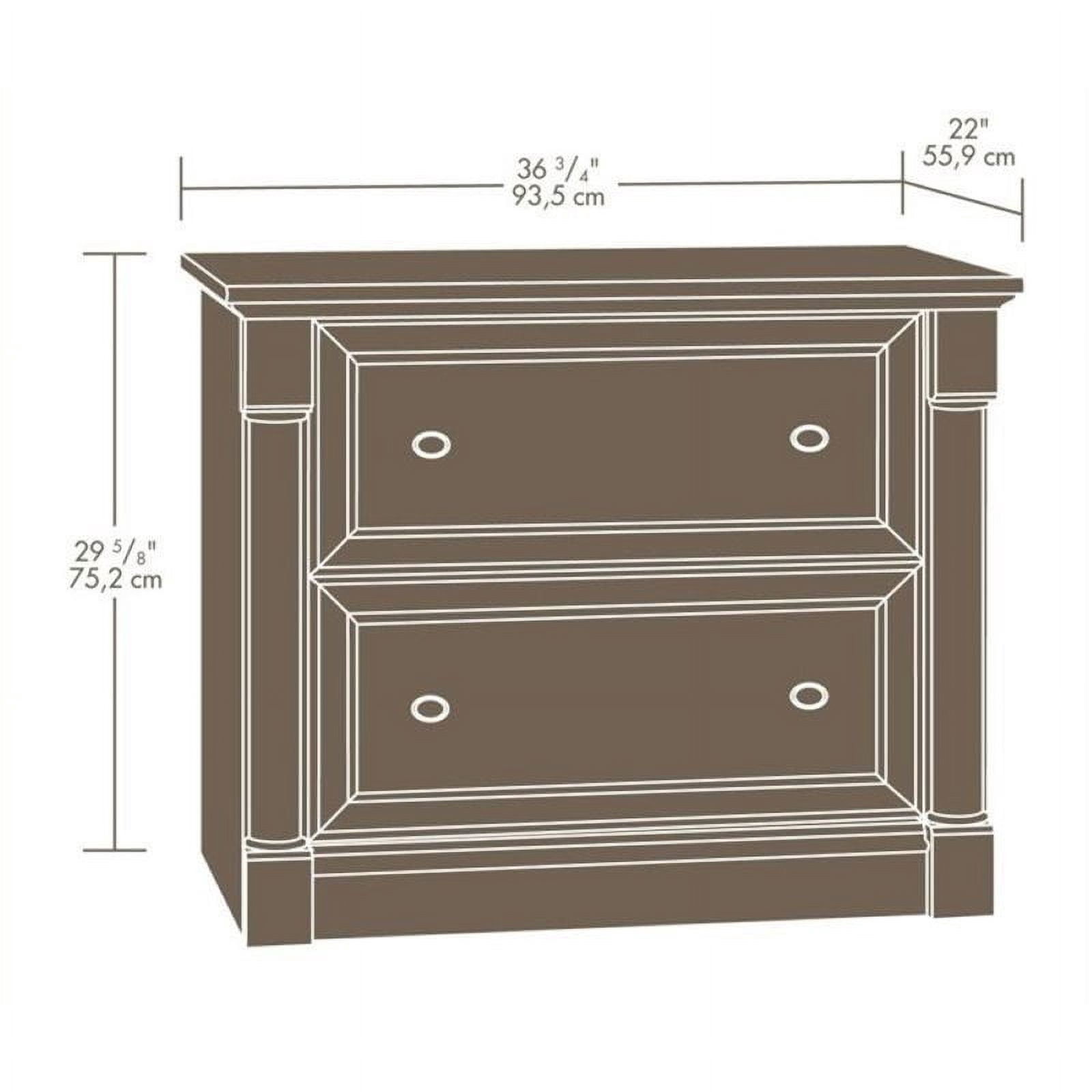 Bowery Hill 2 Drawer Wood Lateral File Cabinet in Select Cherry