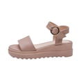 thumbnail image 2 of Sandalia Niña Plana Suela Goma Ajuste Tobillo, 2 of 4