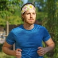 thumbnail image 5 of colorful Lemon cartoon Headbands for Women Men, Workout Elastic Sweat Band for Yoga Running Cycling Gym Exercise Non Slip Head Bands for Women's Hair, 5 of 5