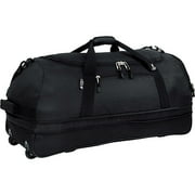 32" Bottom Expandable Rolling Duffel Bag, Black