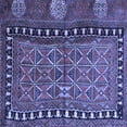 thumbnail image 1 of Ahgly Company Indoor Square Persian Blue Traditional Area Rugs, 8' Square, 1 of 4