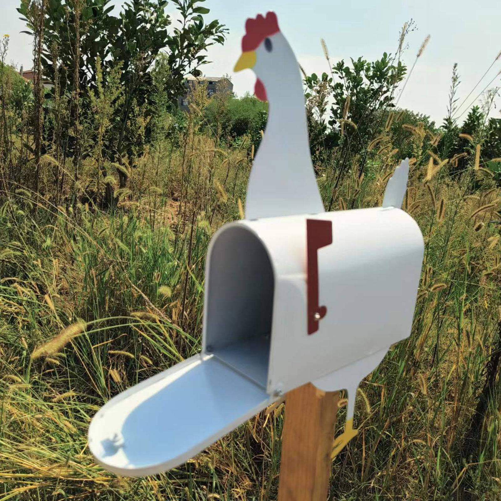 Unique Horse Mailbox Outdoor Decorative Letter Post Box ,в б Metal дε