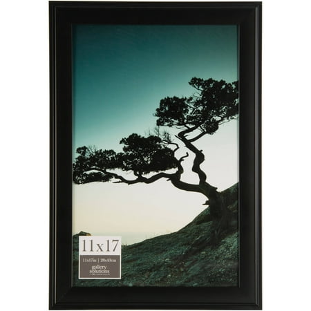 Gallery Solutions 11x17 Black Photo Frame