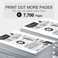 thumbnail image 4 of Compatible TK1172 (1T02S50US0) Toner Cartridge Replacement for Kyocera ECOSYS M2040dn (1102S33NL0) M2540d M2540dw (1102RY2US0) Toner Printer（6-Pack, Black）, 4 of 6