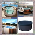 thumbnail image 6 of COVERS&ALL Round Hot Tub Cover, 12 Oz Waterproof UV & Weather Resistant Outdoor Spa Jacuzzi Bath tub Protector with Elastic (90" Diameter x 14" H, Blue), 6 of 6