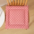 thumbnail image 4 of Thick Corduroy Winter Seat Cushion Hard Cotton Dining Room Strap Seat Cushion, 4 of 5