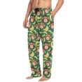 thumbnail image 5 of joogoo Men's Pajama Pants Cartoon Monkey Bananas Soft Long Sleep Lounge Pjs Bottoms L, 5 of 7