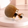 thumbnail image 3 of Cepillo de Polvo Suelto, Cepillo de Rubor Portátil Compacto de Fibra de Cerdas de Fibra Manija Electroplacado de Cabeza de Champiñones para Tocador para Hogar, 3 of 7