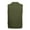 Army Green, variant on IROINNID Men's V-Neck Sleeveless Solid Color Leisure Outdoor Vest Jacket Lightweight Vest With Pockets