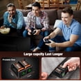 thumbnail image 5 of QQV Rechargeable Battery Pack with Charger Station for Xbox Controller, 2 X6200mWh High Capacity Battery Kit Compatible with Xbox One/Series X|S Controller Charger, 5 of 7