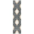 thumbnail image 5 of SAFAVIEH Florida Declan Geometric Shag Area Rug, Grey/Ivory, 5'3" x 7'6", 5 of 9