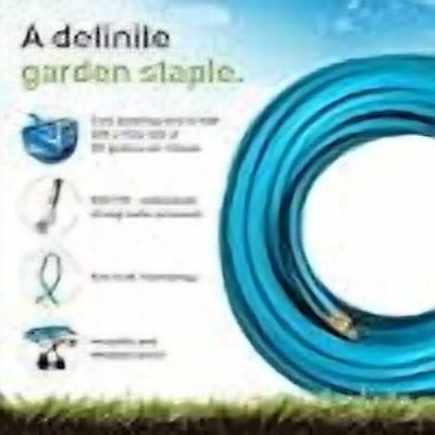Aeromixer THE HOSE 1 in x 100 ft Heavy Duty Commercial Grade Garden Hose With Brass Accessories