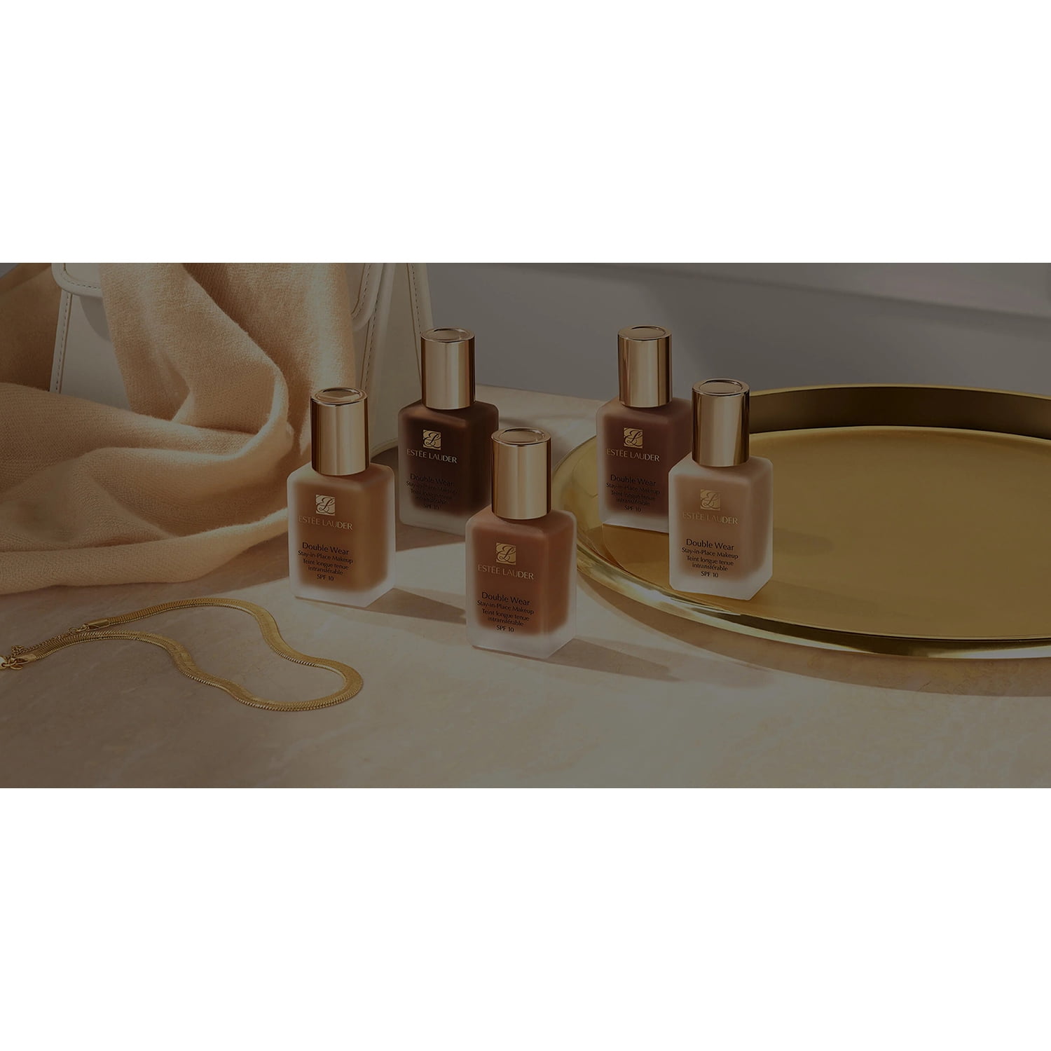 Estee Lauder Double Wear Stay-in-Place SPF10 Makeup -1N1 Ivory Nude 72 - 30 ml / 1 oz