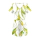 thumbnail image 4 of Mini Vestido de Verano Color Sólido Cuello en V Manga Corta Vestido de Becerro Medio, Vestido Corto de Verano, 4 of 5