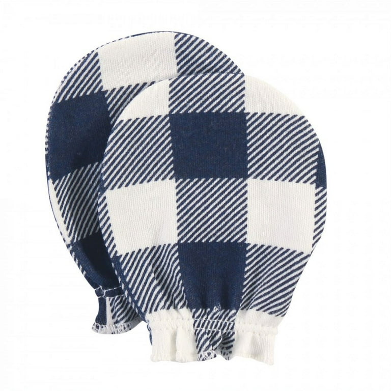 Amazon.com: Hudson Baby Unisex Baby Cotton Scratch Mittens