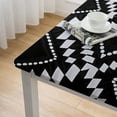 thumbnail image 5 of WYYP Geometric Shapes Tablecloth Great for Home Kitchen/Parties/Holiday Dinner 100% Polyester Fiber 52*52, 5 of 8