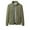 #041-Army Green, variant on Men's Thickened Corduroy Fleece Jacket Stand Collar Zipper Pockets Long Sleeve Casual Outerwear Windbreaker Loose Fit Solid Color Winter Coat for Men and Women