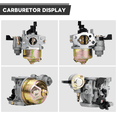 thumbnail image 6 of Carburetor for Coleman Powersports 196cc CT200U CT200U-EX Predator 196cc 212cc Honda GX160 GX200 Mini Bike Go Kart Trail 200 Mini Bike Baja HT65 WR65 Carb with Fuel Filter Spark Plug Gaskets, 6 of 6
