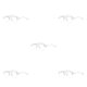 thumbnail image 3 of Gafas de lectura Minnieouse medio marco Anteojos Moda doble viga Interior Exterior Plata Blanco, 3 of 6