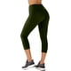 thumbnail image 1 of Pantalones de yoga ajustados de cintura alta para mujer - Pantalones cortos deportivos con forma de melocotón - M-L, 1 of 4