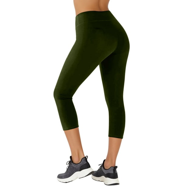 Pantalones de yoga ajustados de cintura alta para mujer - Pantalones cortos deportivos con forma de melocotón - M-L