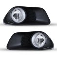 thumbnail image 3 of Chrome Fog Light Lamp Assembly For 2011-2020 Dodge Grand Caravan Front Bumper Lamp w/Switch, 3 of 7
