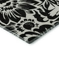 thumbnail image 4 of Addison Rugs Mayfield Washable Transitional Floral Black Rectangle Rug, 1'8" x 2'6", 4 of 5