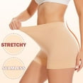 thumbnail image 2 of Slip Shorts for Women Under Dresses,Anti-Chafing Boyshorts Panties Shapewear,Yoga Biker Shorts, 2 of 5