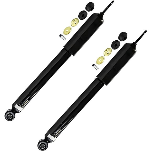Detroit Axle - 2 Rear Shock Absorbers for Honda Civic 2012 2013 2014 2015 [Sedan] Complete Shock Absorbers Assembly Replacement
