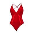 thumbnail image 2 of Vedolay Swimsuit Women Plus Size One Piece Bathing Suits for Women Tummy Control Swimsuits High Neck Swimwear,Red XL, 2 of 5