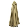 thumbnail image 3 of 9ft 6 Ribs Umbrella Replacement Canopy Garden Patio Market Table Outdoor Deck Umbrella Replacement Canopy Cover 6 Colors (Canopy Only), 3 of 9
