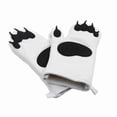 thumbnail image 1 of Bear Claw Design Microwave Oven Gloves for Kitchen Baking and Insulation Use, 1 of 5