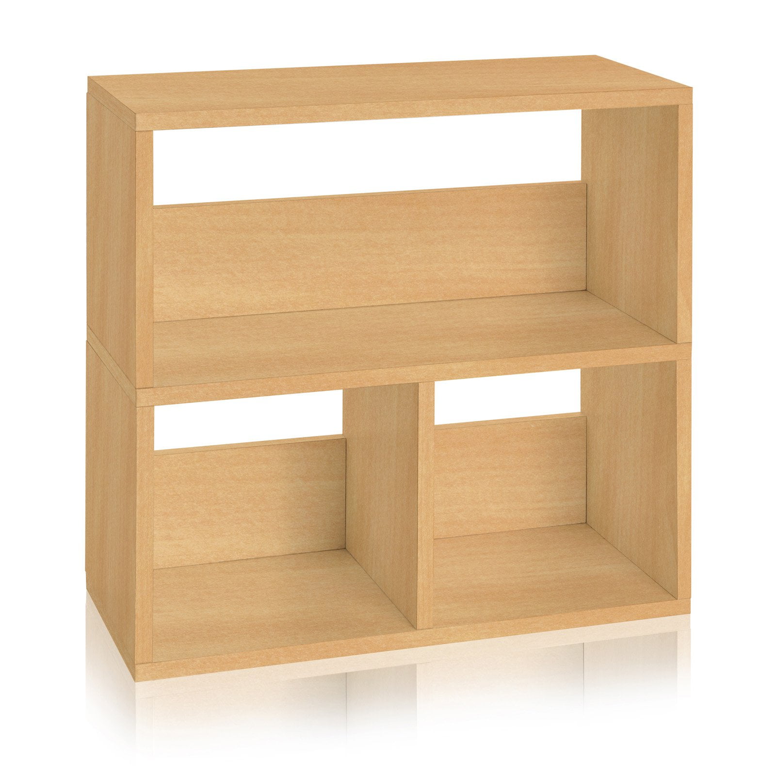 Way Basics EcoFriendly Collins Cubby Bookshelf and Organizer